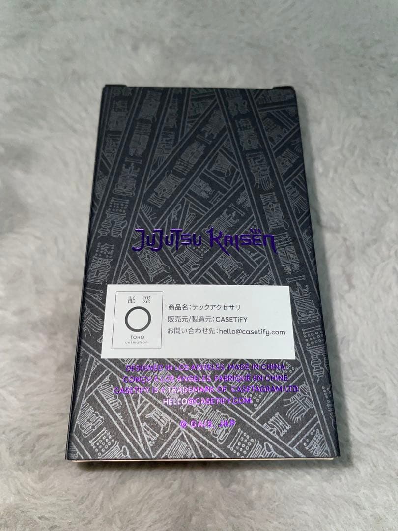 CASETIFY 両面宿儺の指 ApplePencilケース