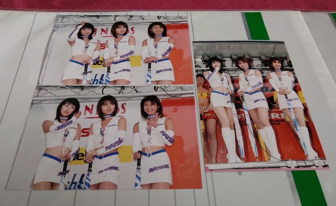 レースクイーン 写真 はがきサイズ 3枚 レイブリック アイドル