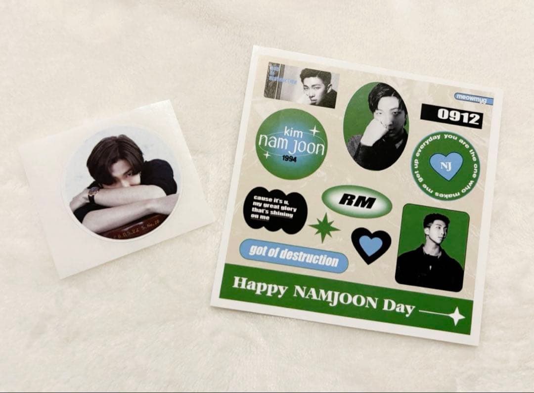 BTS RM ナムジュン♡センイルカフェイベント特典 新品未使用 - メルカリ