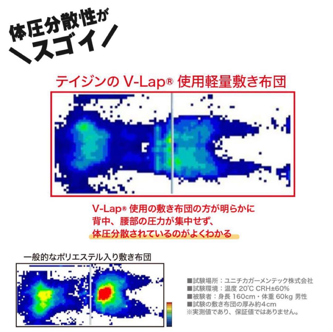 TEIJIN スゴ軽 II 敷き布団 2.7kg