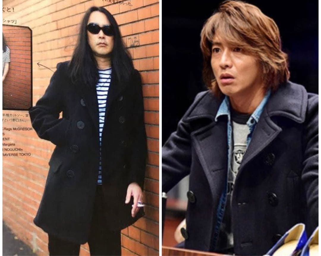 ラグスマックレガー Pコート キムタク 野口強 マインデニム