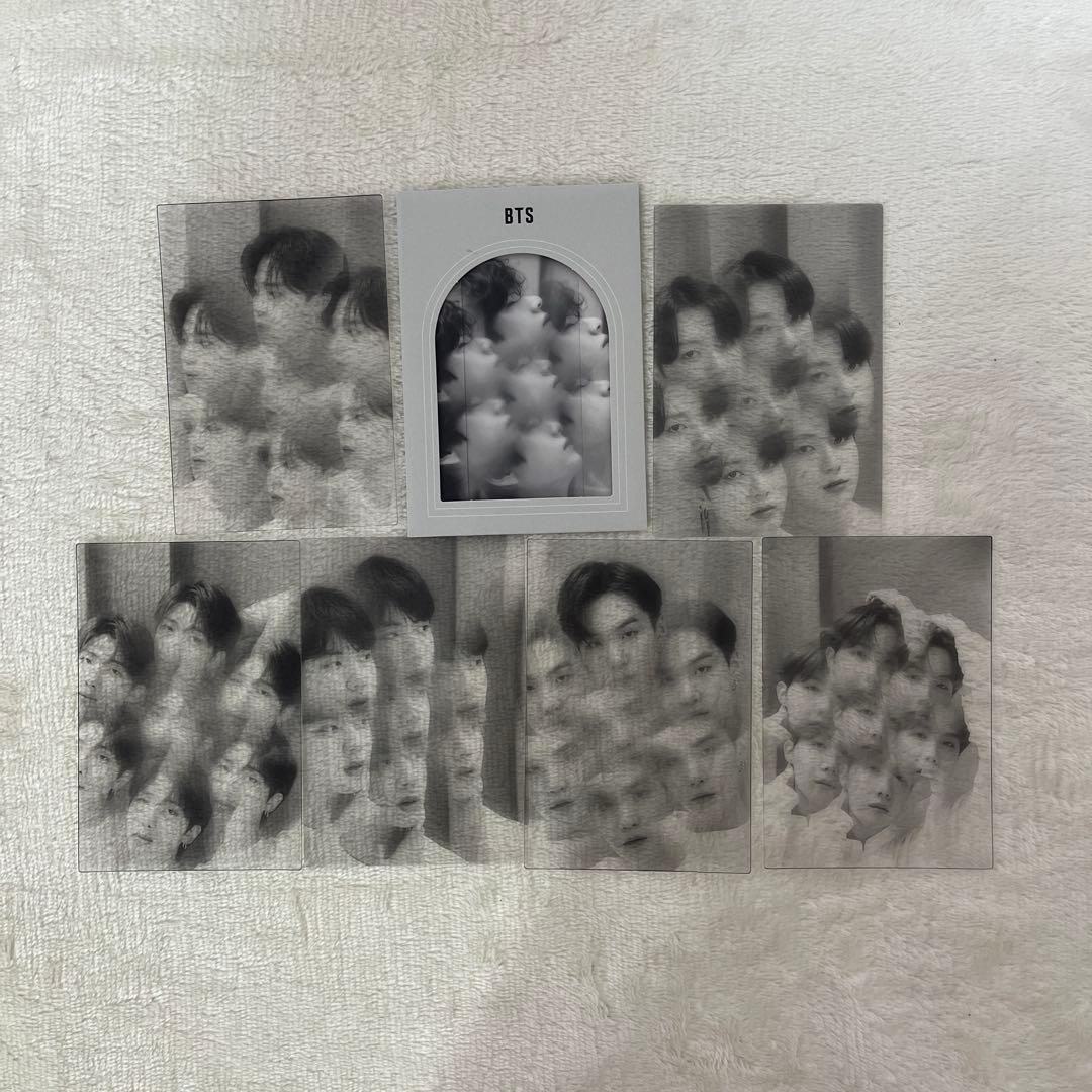 BTS 公式アルバム 全員分のクリアカード、トレカ、ポスター付き - メルカリ