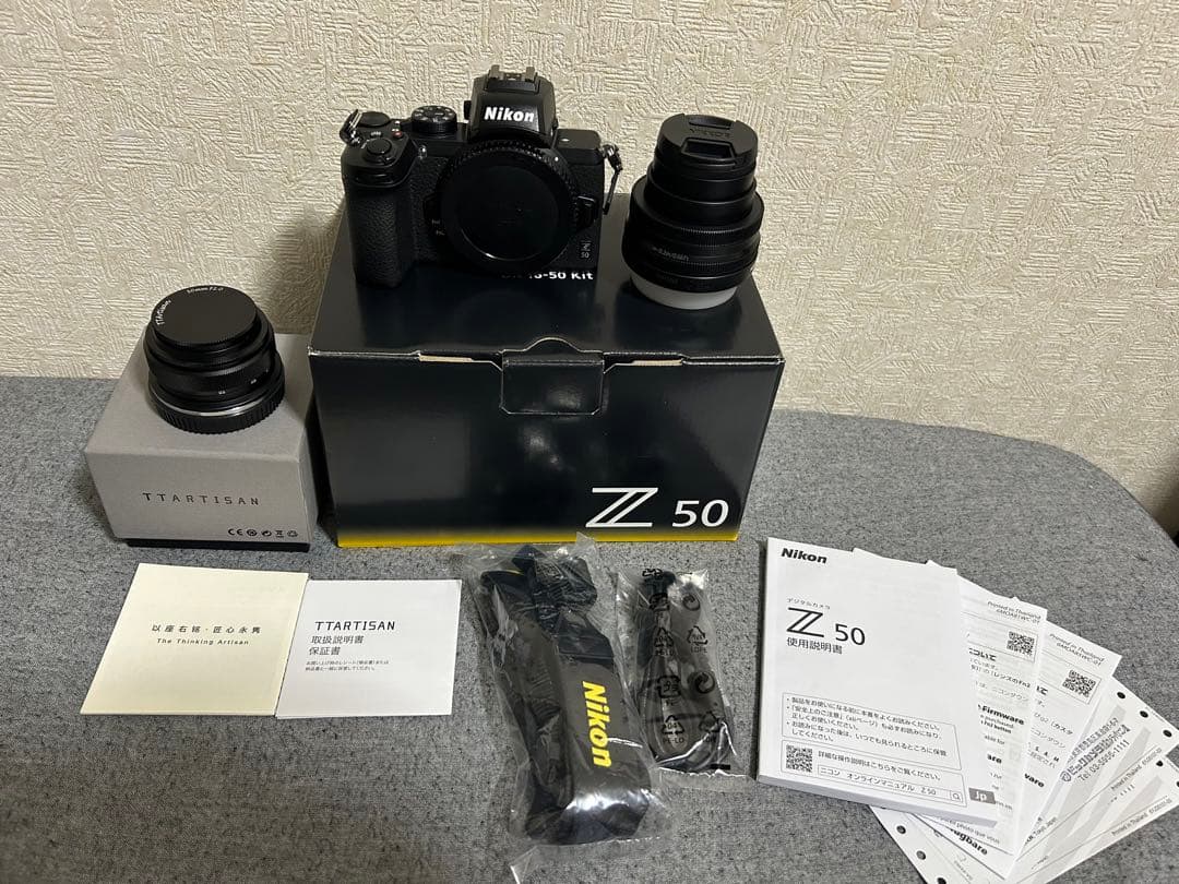 美品　Nikon Z50レンズキット+TTartisan 50mm f2 セット Amazon.com : TTArtisan 50mm f2 Full Frame Manual Focus Camera Lens