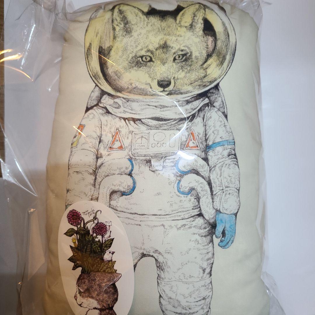 ヒグチユウコ ボリス雑貨店 直筆 サインイラスト入り クッション