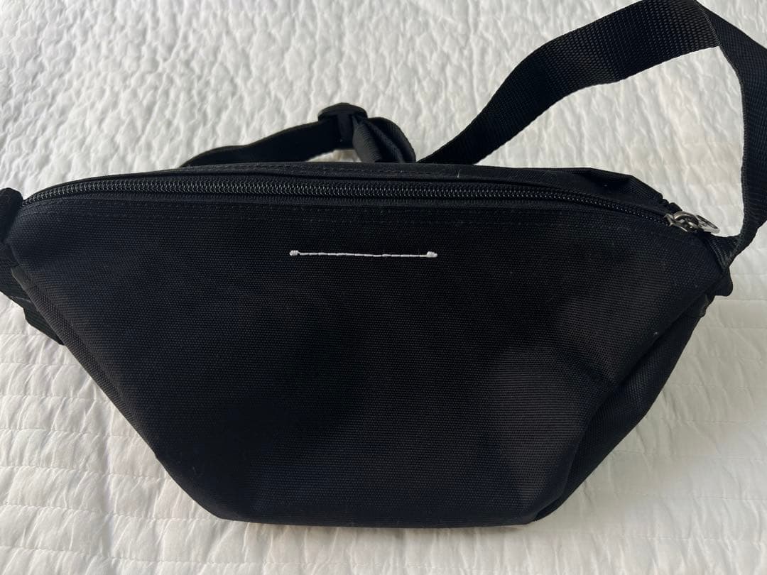 極美品☆MM6 EASTPAKコラボ ウエストバッグ リバーシブル ボディバッグ