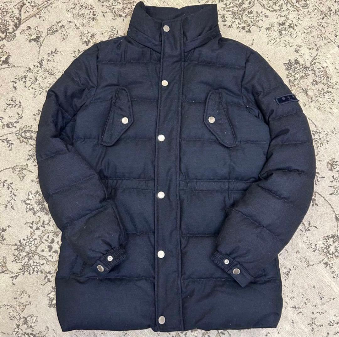 ☆タトラス/TATRAS/BIONDI/カシミヤダウン/ファー/ネイビー/02M - メルカリ