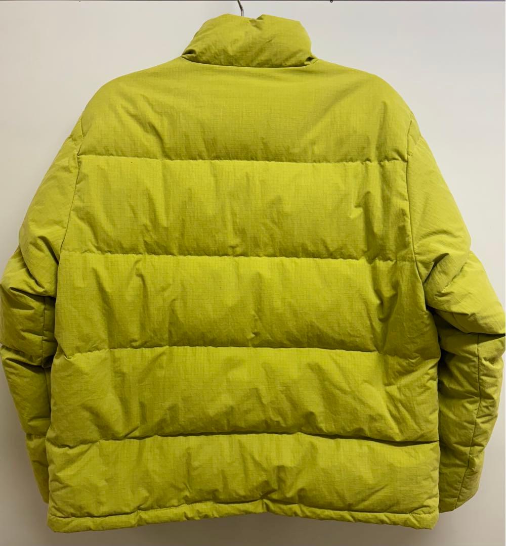 Stussy RIPSTOP DOWN PUFFER JACKET ライム