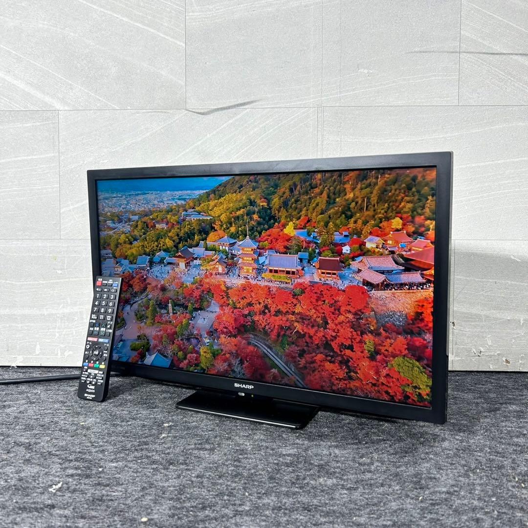 SHARP 24インチ 液晶テレビ 2024年製 2T-C24DE d5221 Amazon
