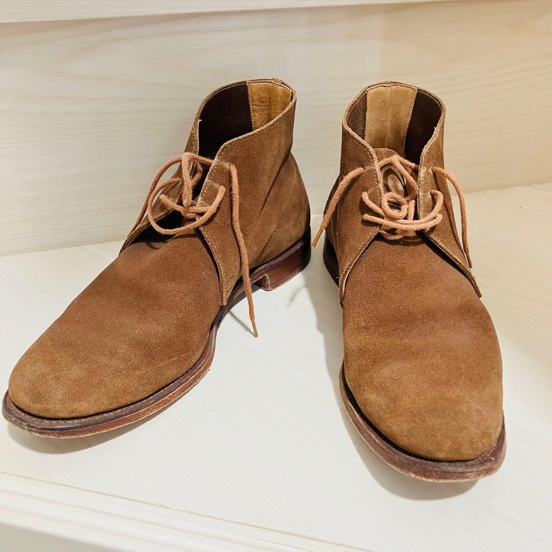 CROCKETT&JONES チャッカブーツ 7D 25.5cm トゥモロー別注