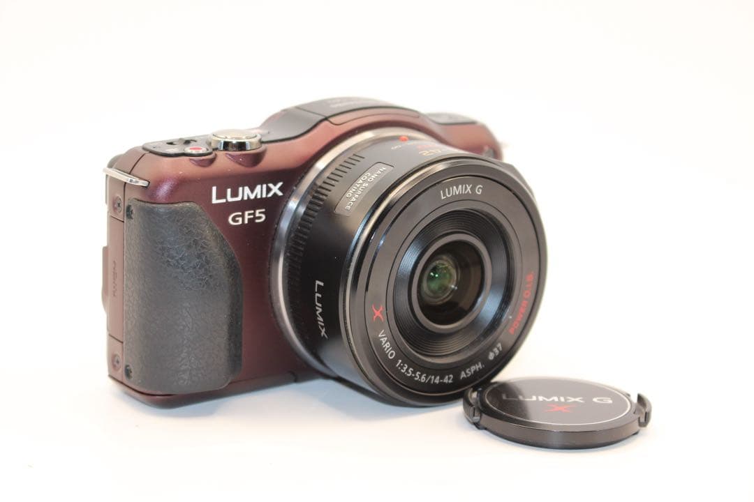 ☆ショット数3990回☆ LUMIX DMC-GF5 電動ズームレンズキット - メルカリ