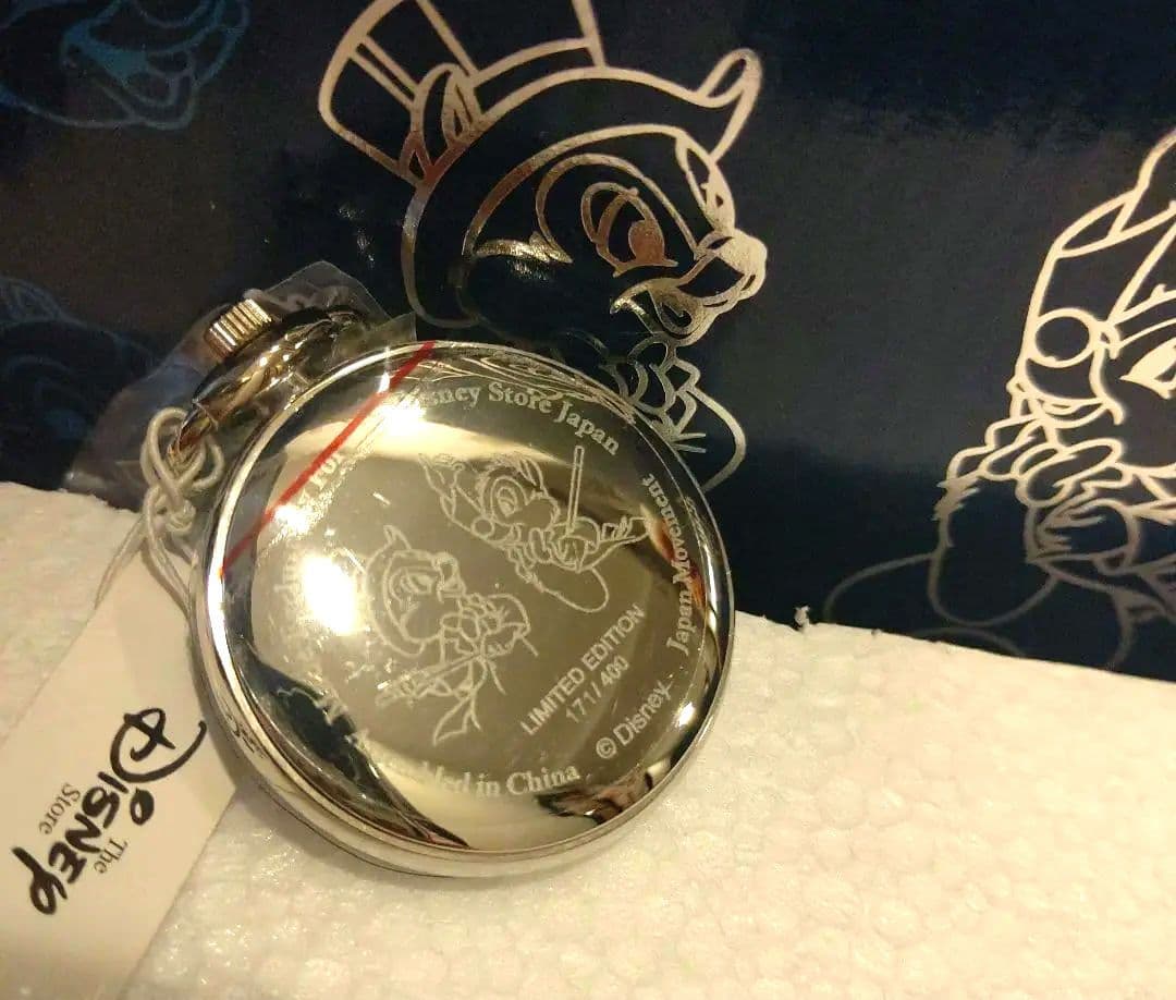 ラスト値下☆1999年 LE400 チップとデール フィギュア付 海中時計