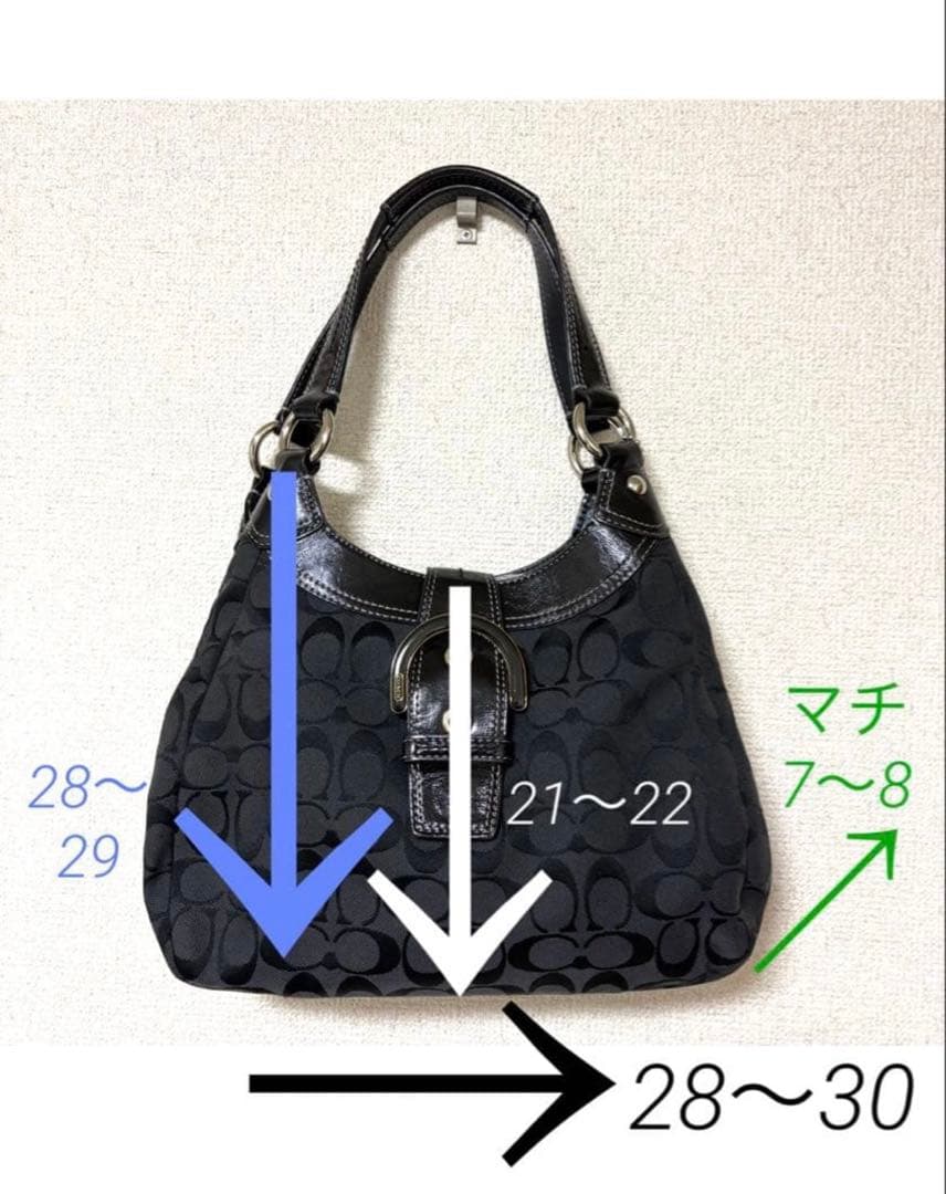 coach コーチ シグネチャー ショルダーバッグ ハンドバッグ ソーホー