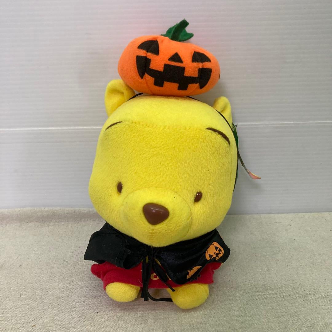 タグ付き】くまのプーさん ハロウィン ぬいぐるみ かぼちゃ ディズニー