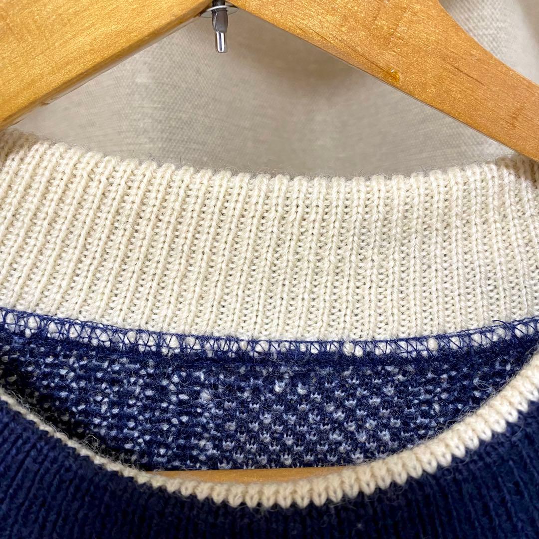 80's MARITHÉ FRANÇOIS GIRBAUD 総柄 ウールニット - メルカリ