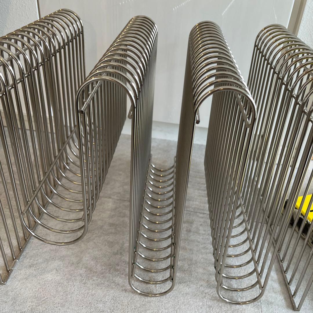 AYTM マガジンラック シルバー - メルカリ