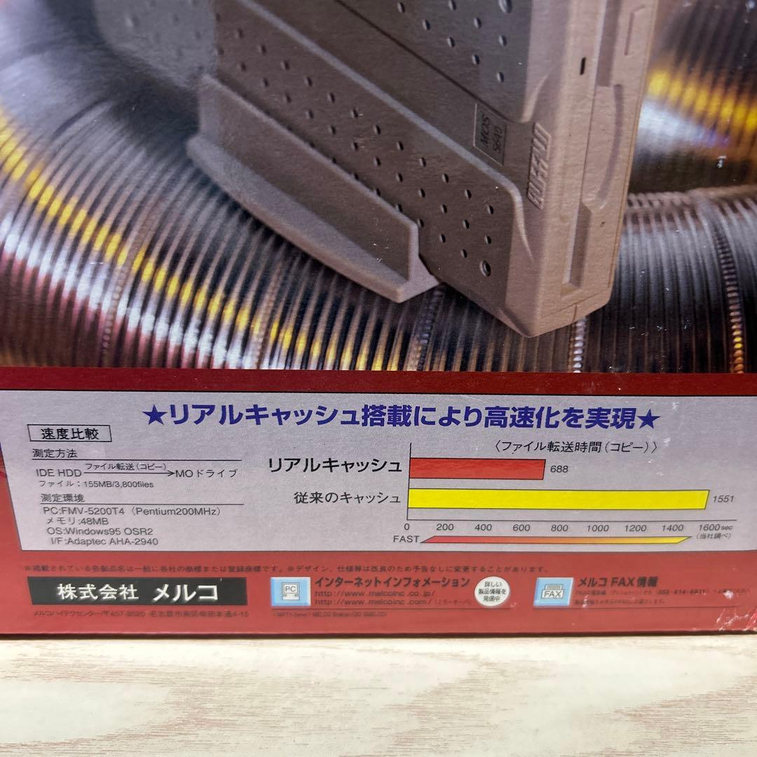 BUFFALO MO MOS-S640S SCSI-2 通電確認済み - メルカリ