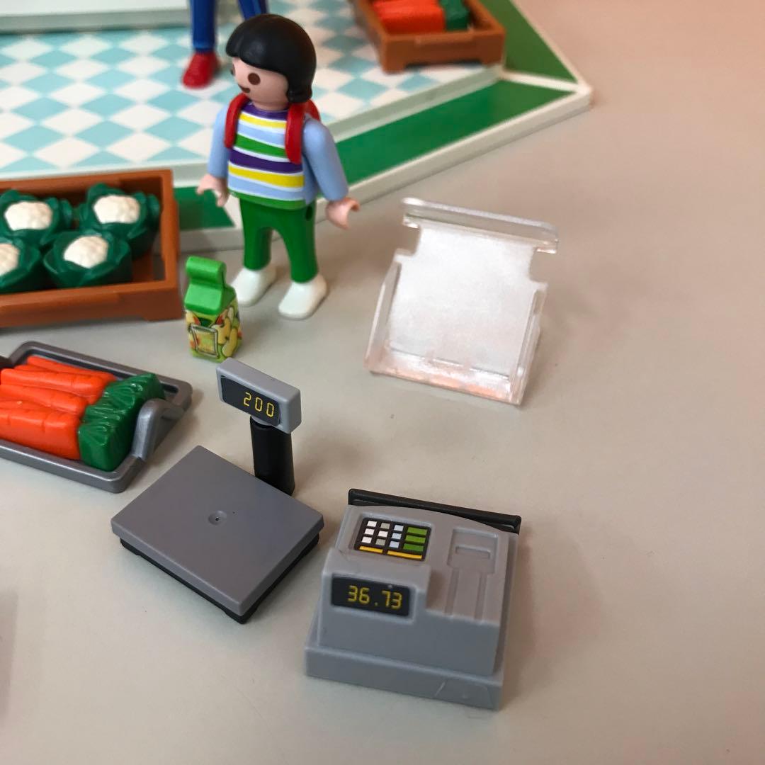 絶版】Playmobil プレイモービル 食料品店 9403
