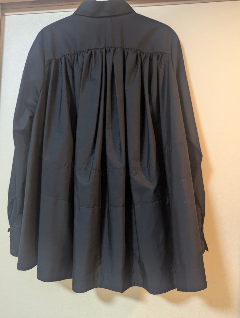 FORFORMO ブラックフリルシャツ サイズ2