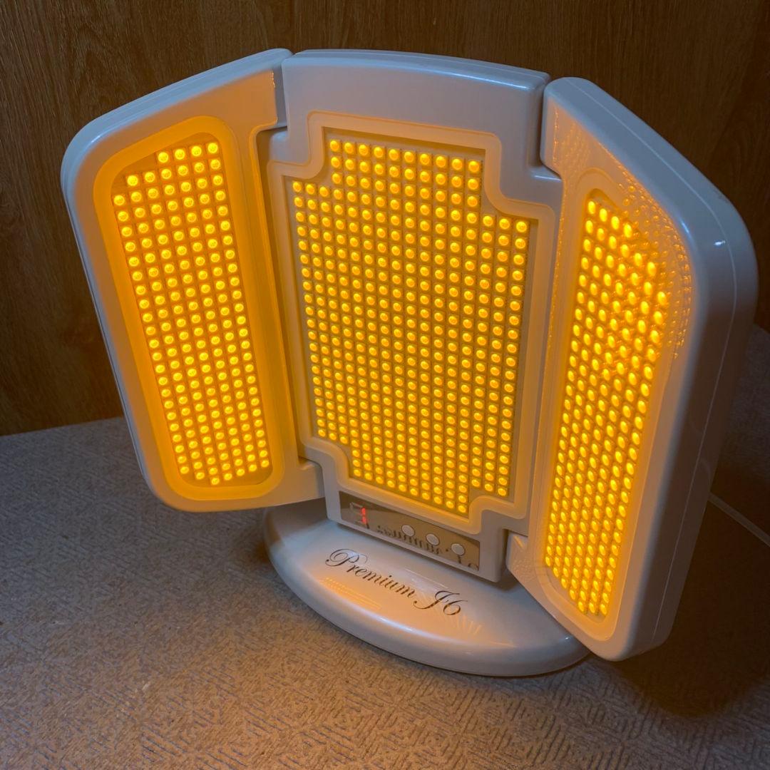 I301 Premium J6 LED美顔器 折り畳み ホワイト