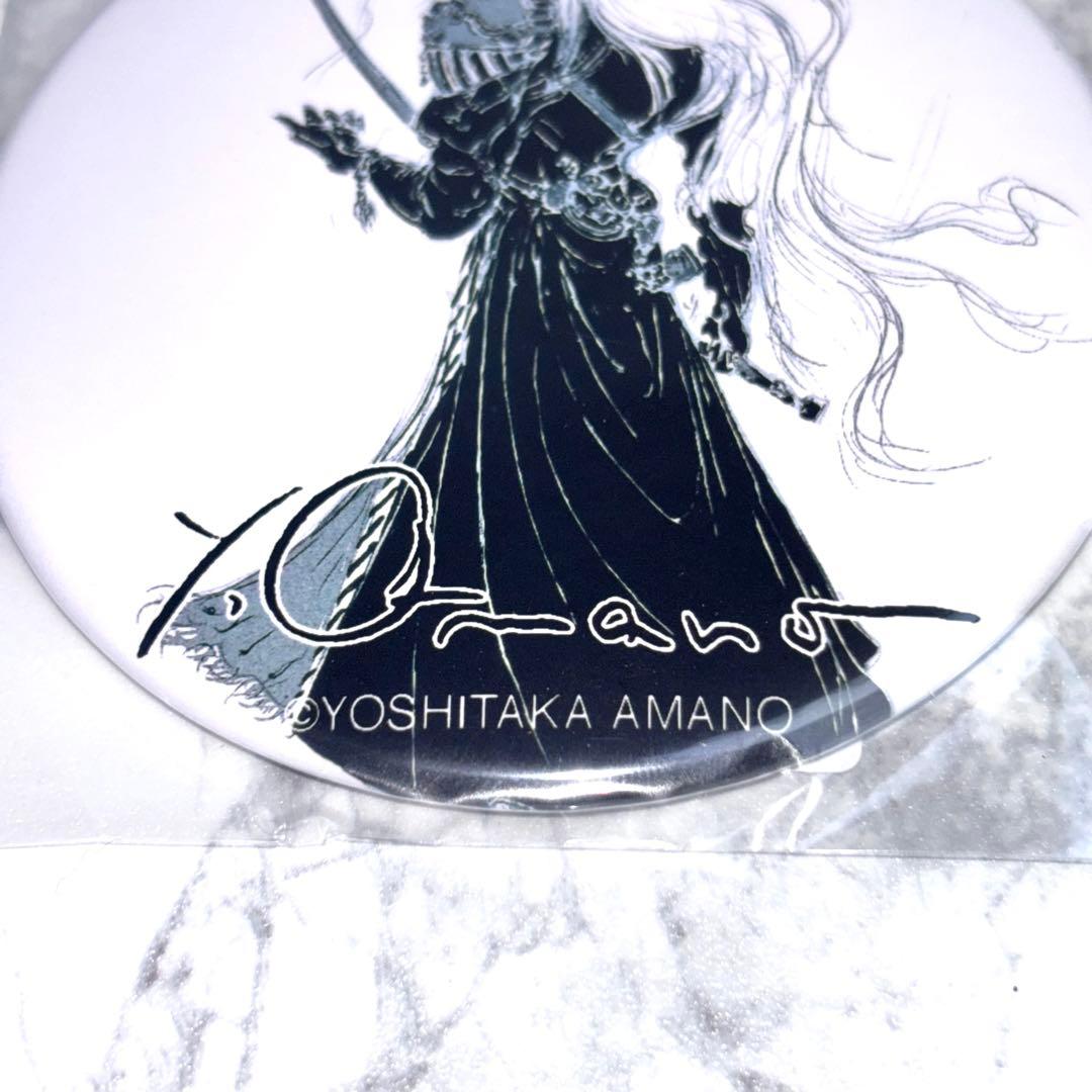 限定】ファイナルファンタジー 天野喜孝展 缶バッジ FF7 セフィロス