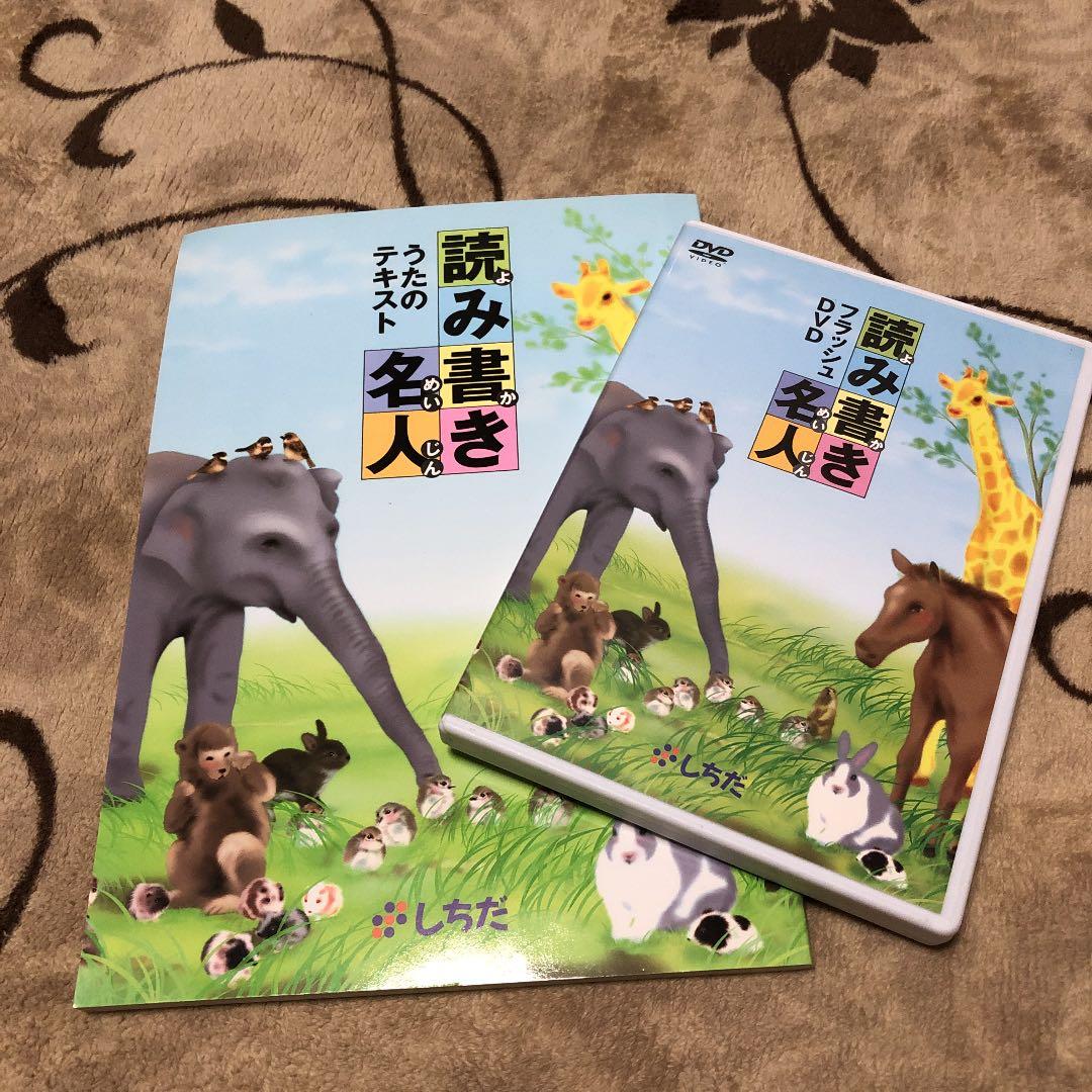 しちだ 七田式 読み書き名人 フラッシュDVD 新入学一年生おすすめ