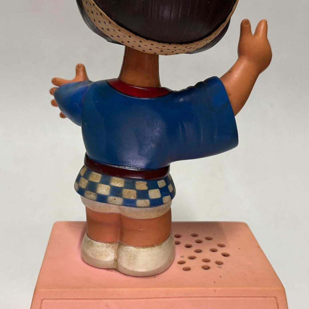 ヰセキ(イセキ)桜田淳子 首振り ソフビ人形 25.5トーキング 当時物