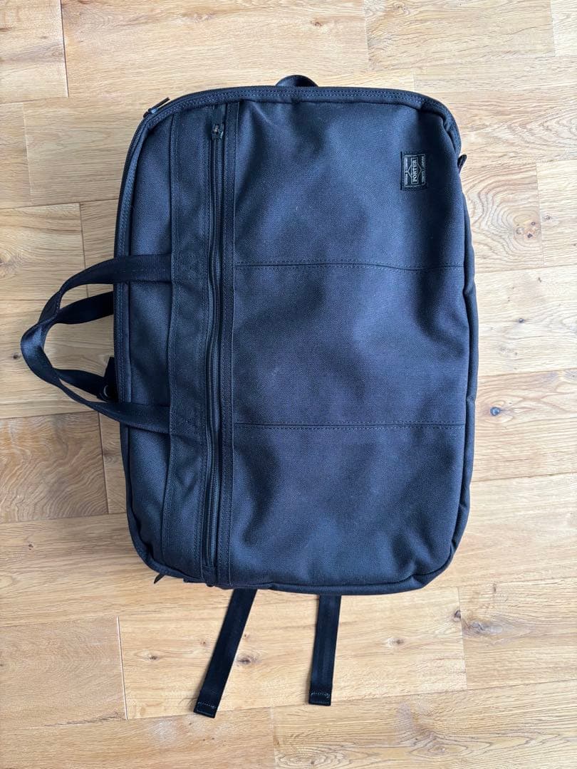 ポータービジネスバッグ　3way 黒　キャンバス地 ポータービジネスバッグ 3way 黒 キャンバス地 ポータービジネスバッグ