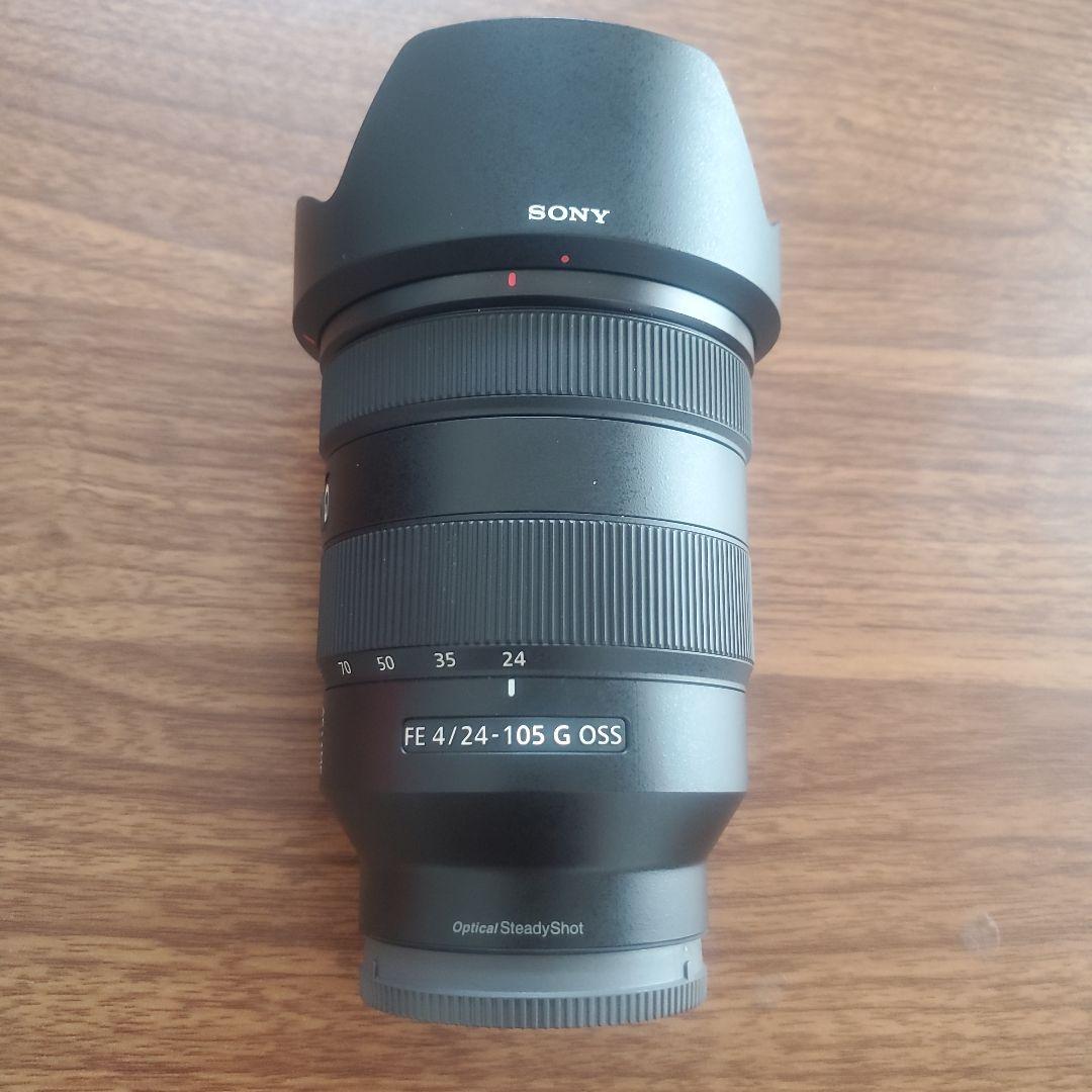SONY SEL24105G レンズ フィルターつき - メルカリ