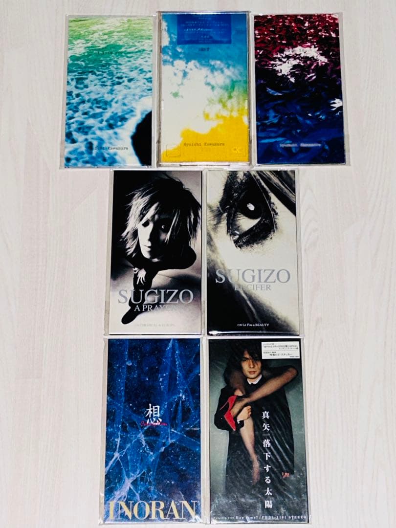 LUNA SEA／SUGIZO／真矢 等／ 8cm CD／7枚まとめ売り - メルカリ