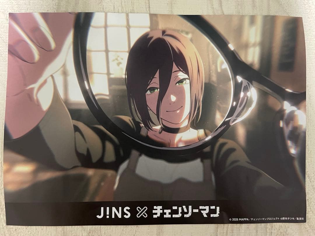 JINS チェンソーマン コラボ レゼ チラシ - メルカリ