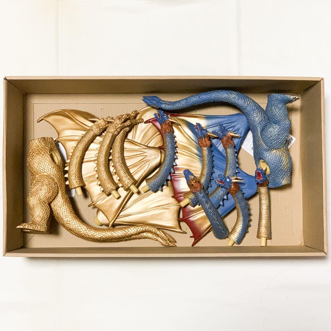 中古・開封済】怪獣番外地 キングギドラ（1964）三つ首セット - メルカリ