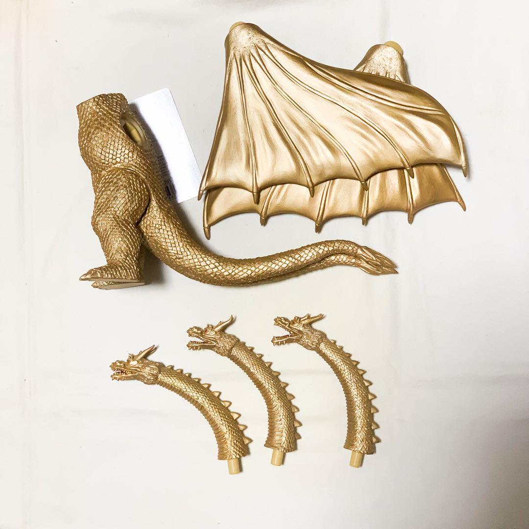 中古・開封済】怪獣番外地 キングギドラ（1964）三つ首セット - メルカリ