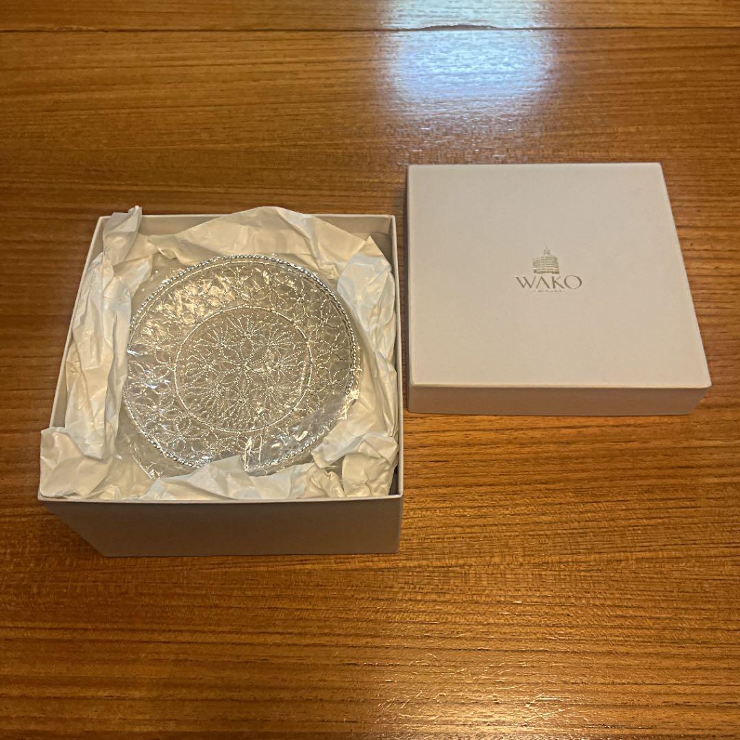 銀座和光 シルバー仕上げ コースター兼茶托 - メルカリ