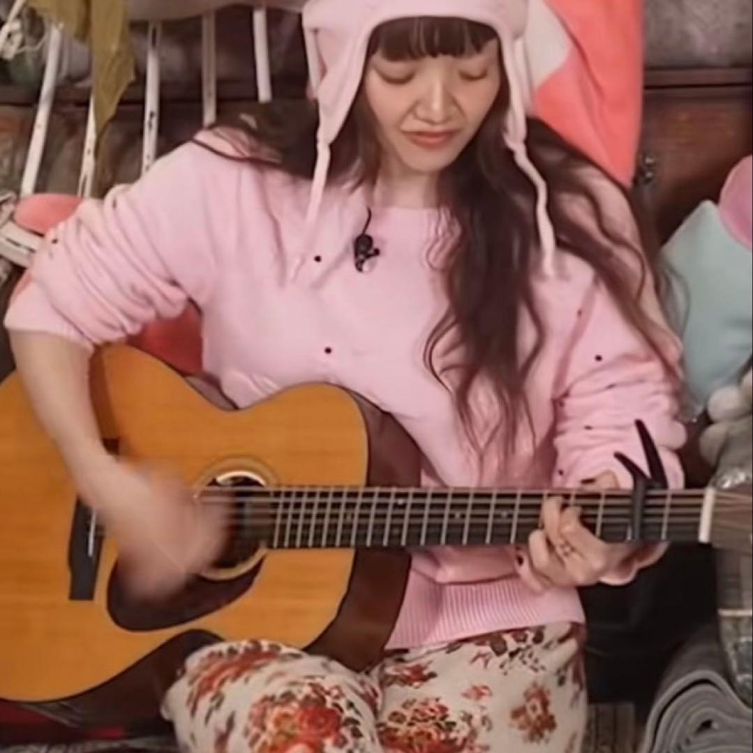 あいみょん着］dairiku Rabbit Tite Knit