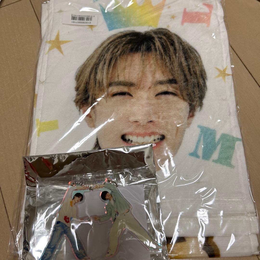 M!LK キャンドリ かお！タオル！山中柔太郎 - メルカリ