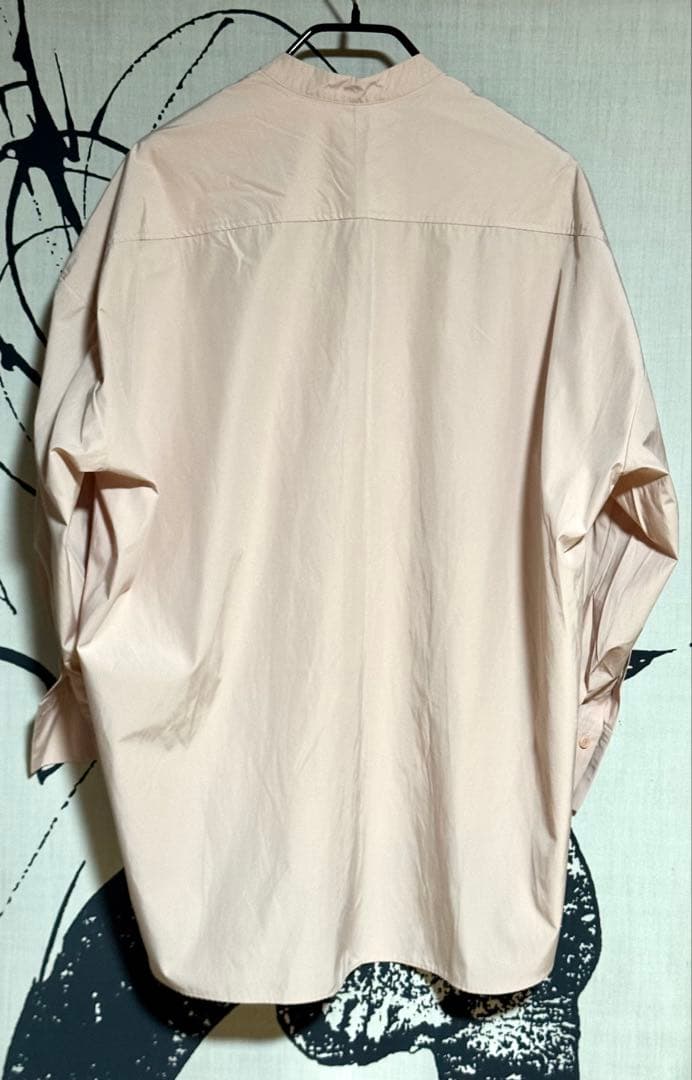 MACHATT マチャット スタンドカラーオーバーシャツ ピンク - メルカリ