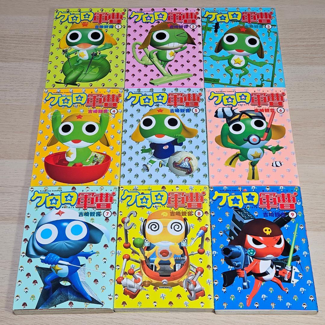 ケロロ軍曹 1～19巻セット【12,13,18巻抜け】 - メルカリ