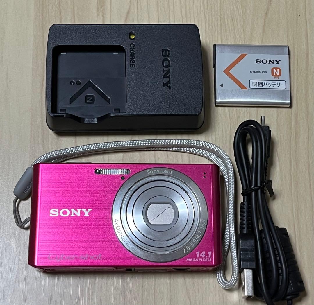 美品 SONY Cyber-shot ピンク 14.1メガピクセル
