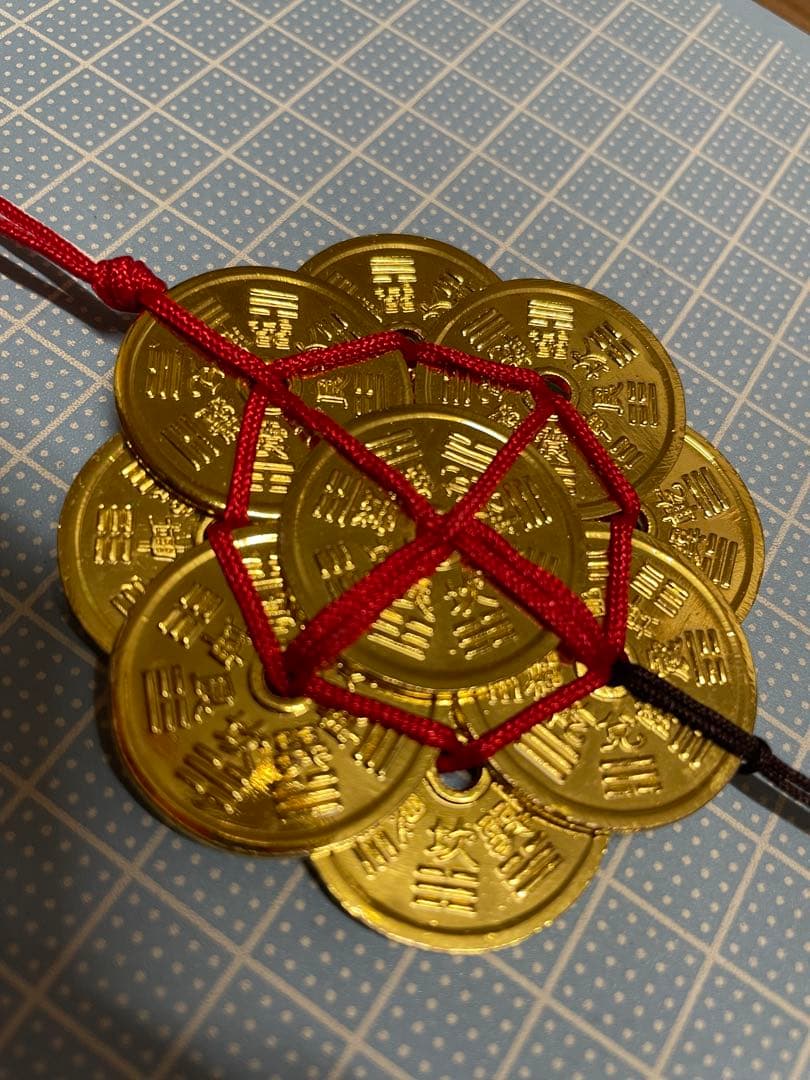 テ*ト様 化殺好転九銭【m1506 風水　災い避け 邪気避け　トラブル避け　翡翠