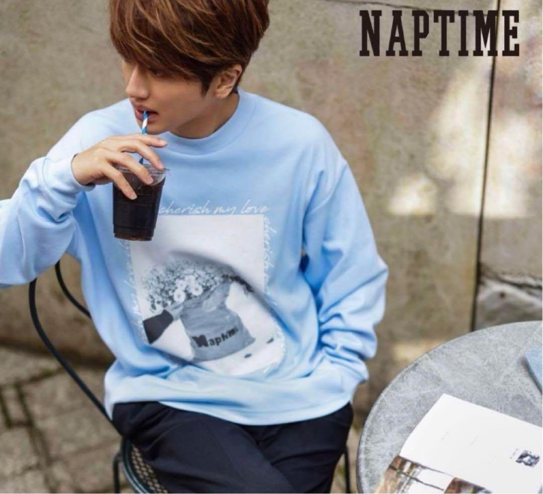 Naptime フォトプリントプルオーバーカットソー Nissy