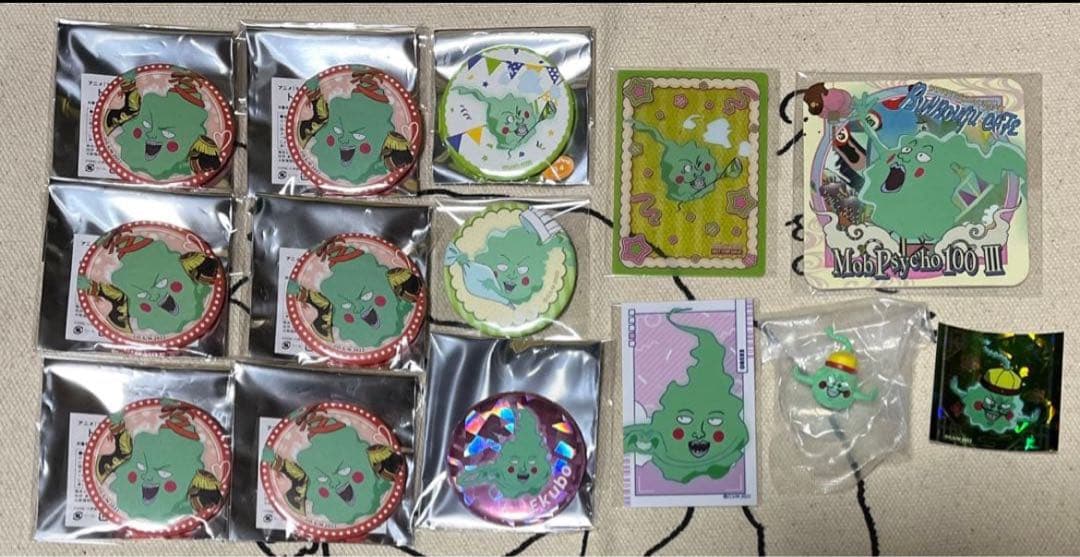 最終価格】モブサイコ100 グッズまとめ売り エクボ テル 芹沢 ショウ②
