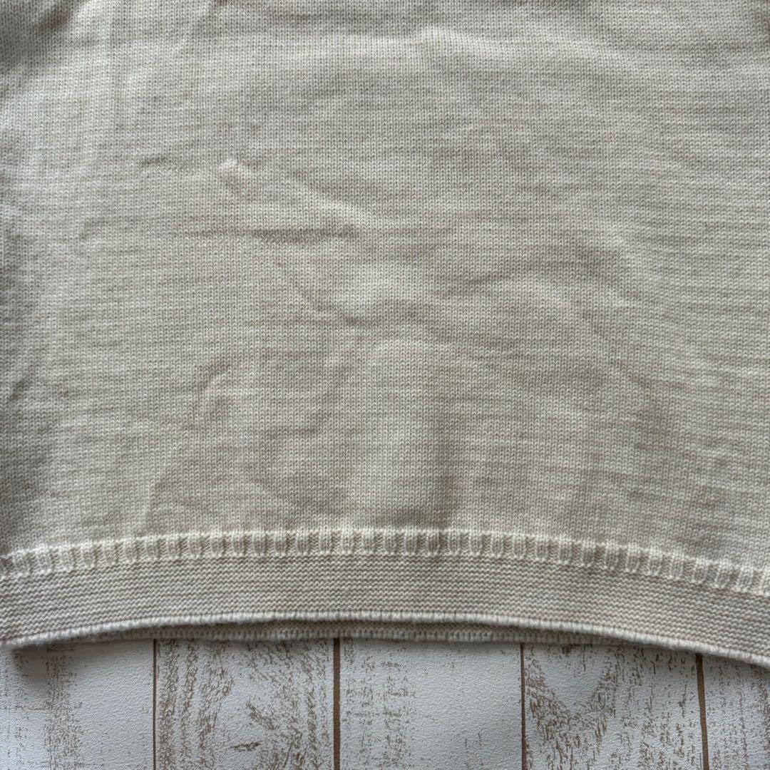 英国製【ルトリコチュール】ガンジーセーター ナチュラル 40の通販はau