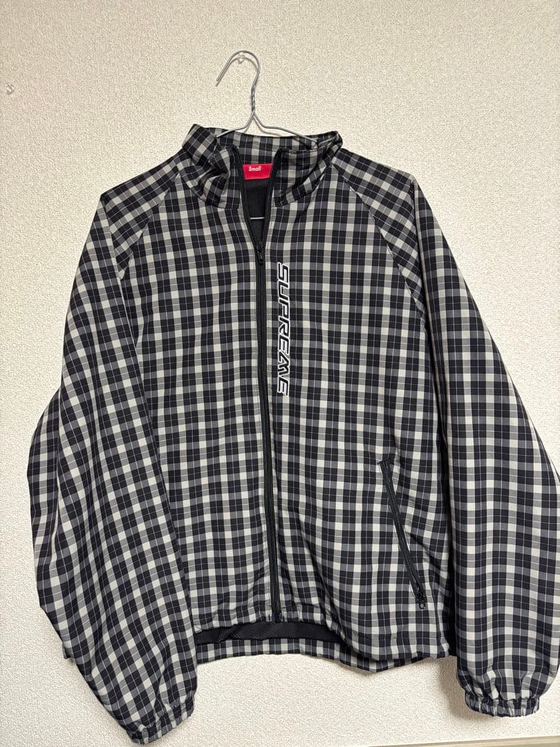 ジャケット・アウター Supreme Plaid Track Jacket \"Black\"