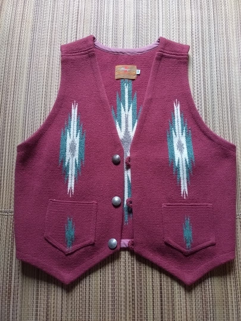 センチネラ チマヨ・ベスト '70 旧タグ 貴重 美品 楽天市場】CENTINELA センチネラ チマヨ ウール ラグ ベスト/BLACK