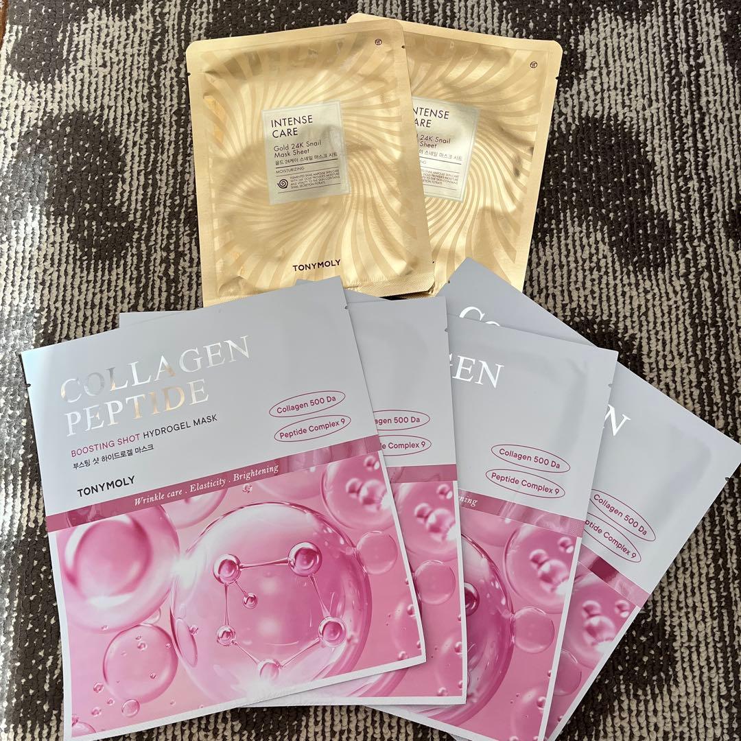 TONYMOLY COLLAGEN PEPTIDE マスク 6枚セット - メルカリ