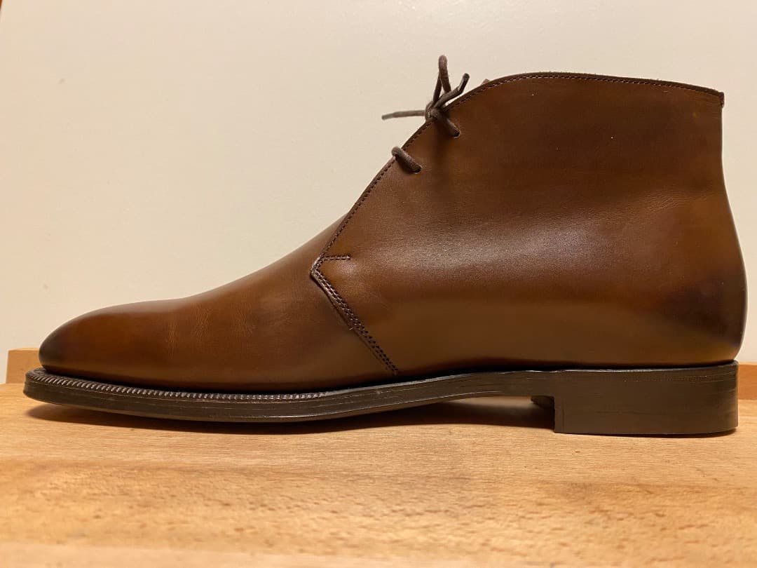 エドワードグリーン 新品未使用　チャッカブーツ　8.5E ラルフローレン別注