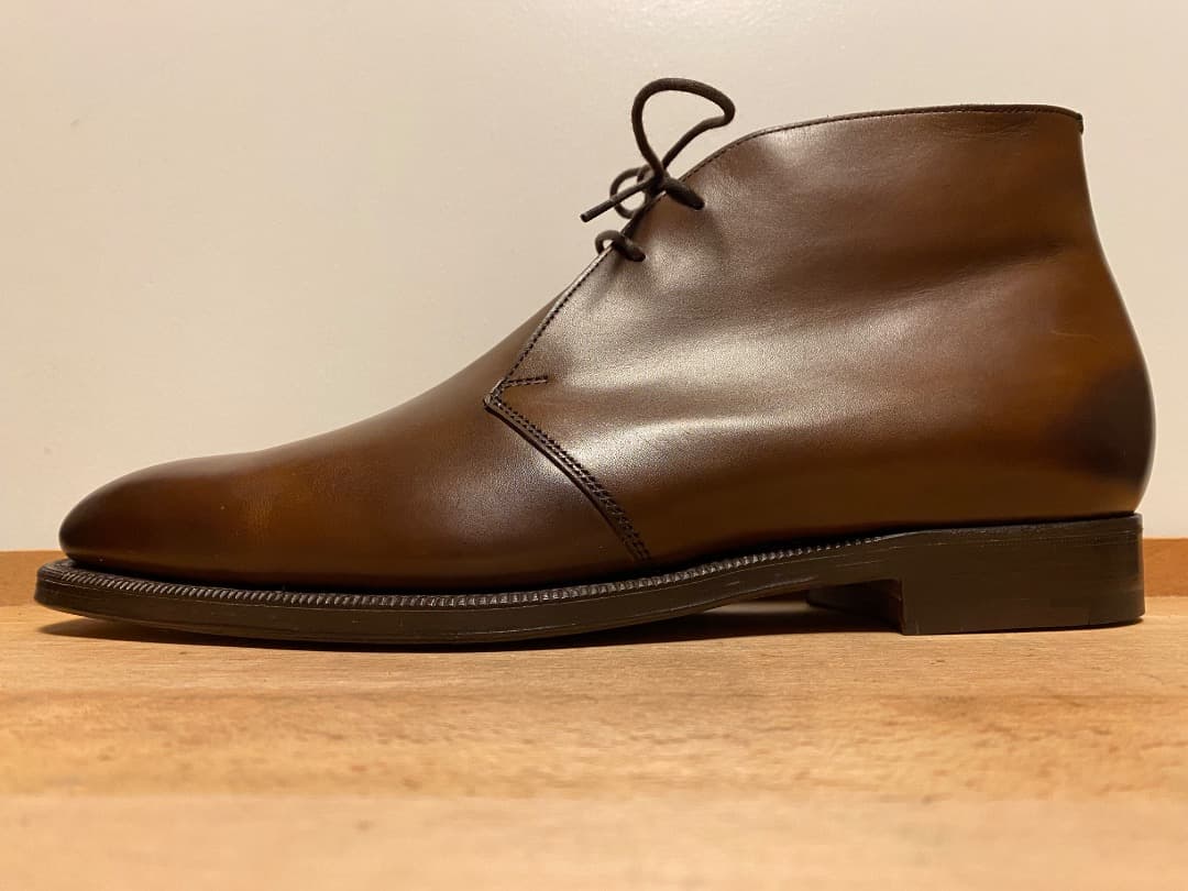 エドワードグリーン 新品未使用　チャッカブーツ　8.5E ラルフローレン別注