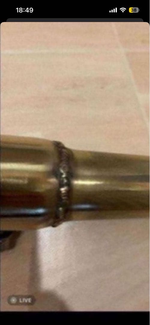 gt380 スガヤ サンパチ 真鍮バッフル サイレンサー ss250 400 - メルカリ