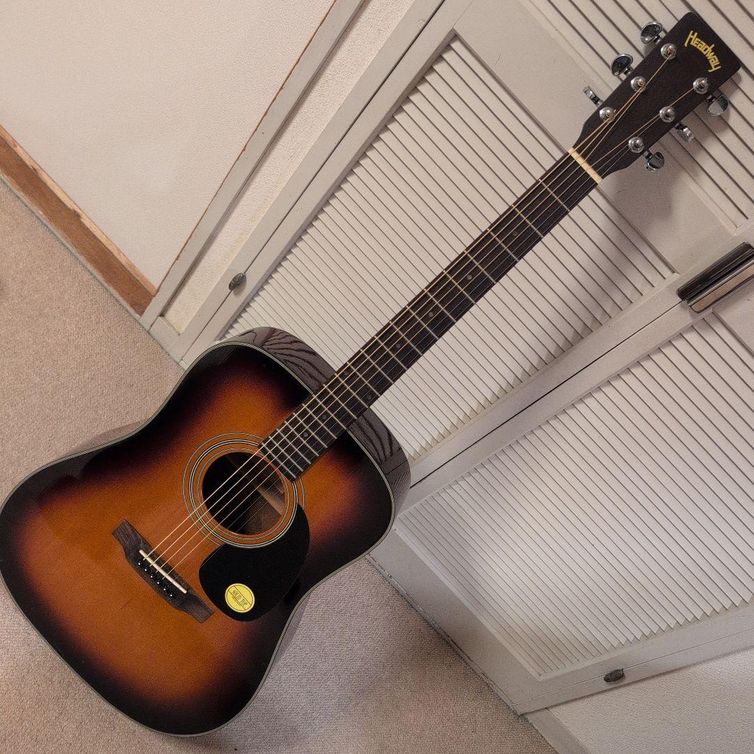 headway HD-035S トップ単板 美音　美品 headway HD-035S トップ単板 美音 美品 - ギター新 発売