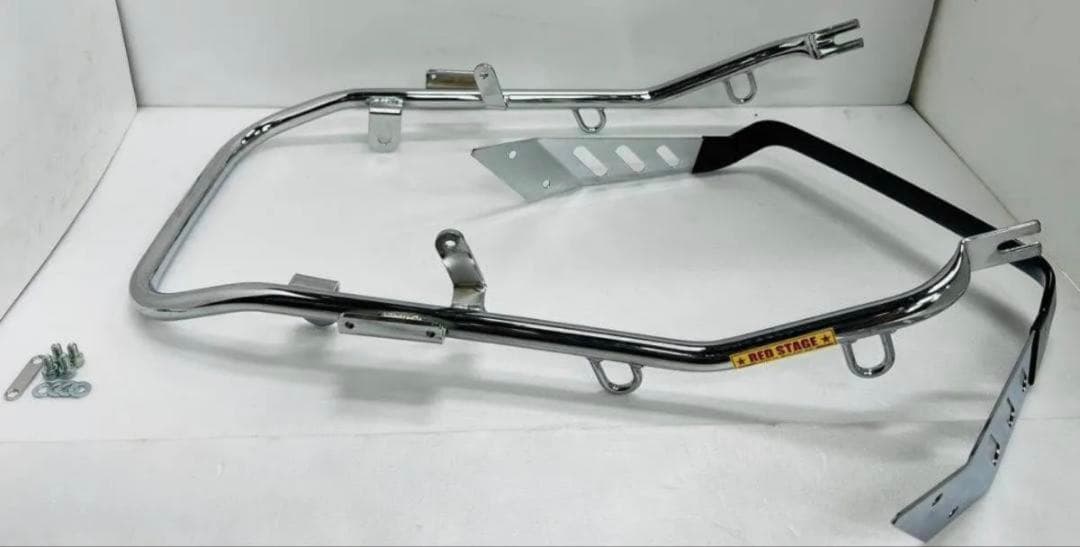 XJR(4HM) タンデムバー 【ノーマルテール用】メッキ　新品 XJR400 4HM オリジナル ドレスアップ タンデムバー BEET テール メッキ